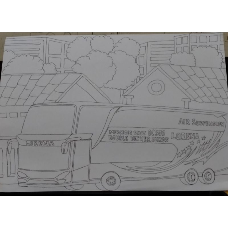 

Kertas Mewarnai Gambar Bis
