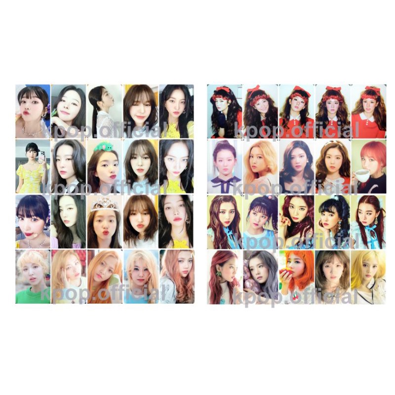 [ READY STOCK ] RED VELVET 8TH ANNIVERSARY LUCKY CARD AR NECKLACE PHOTOCARD
