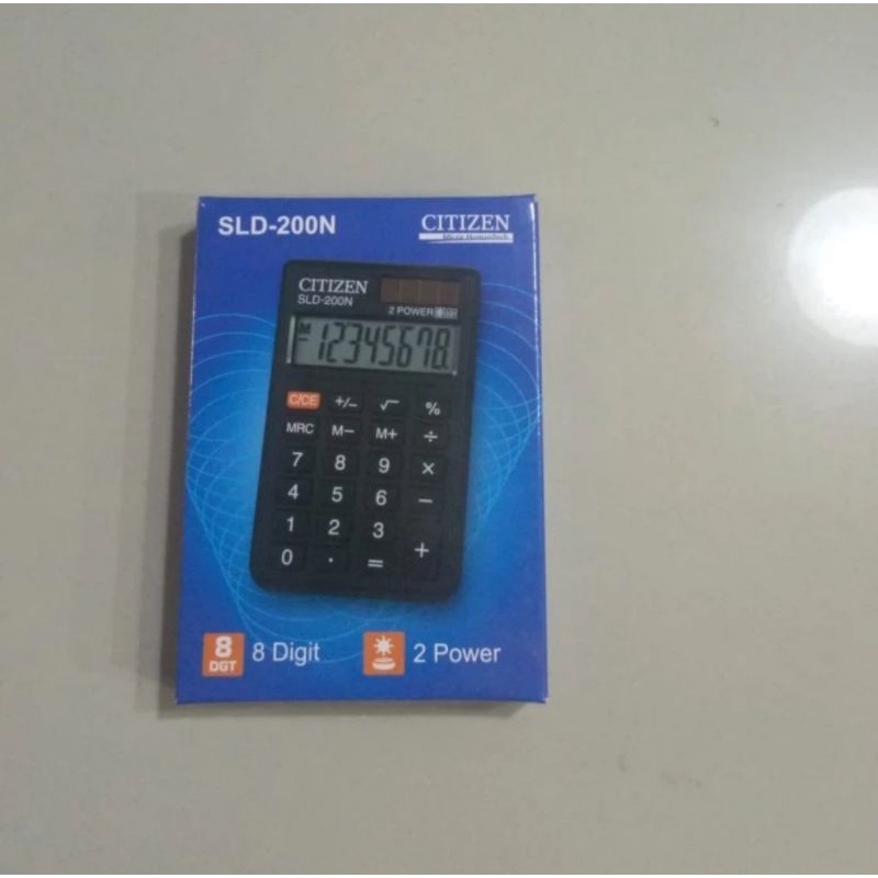 

CITIZEN KALKULATOR 8 DIGIT SLD 200 N