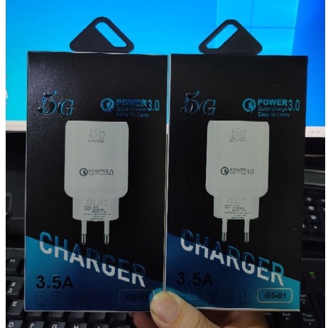 (ba) TC / Charger Brand Model G5-01 3.5A Micro USB