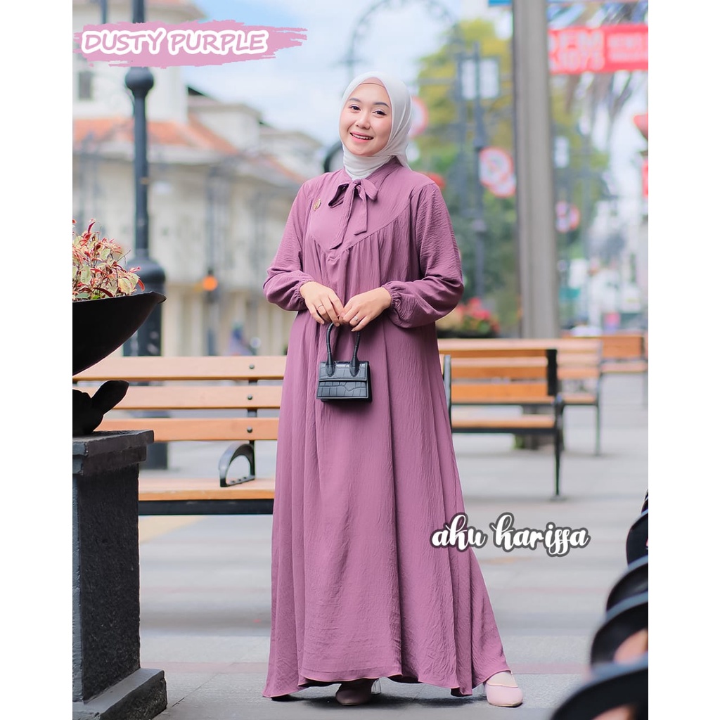 Gamis triona aku karissa dan Serly puspita ori terbaru new model muslim wear