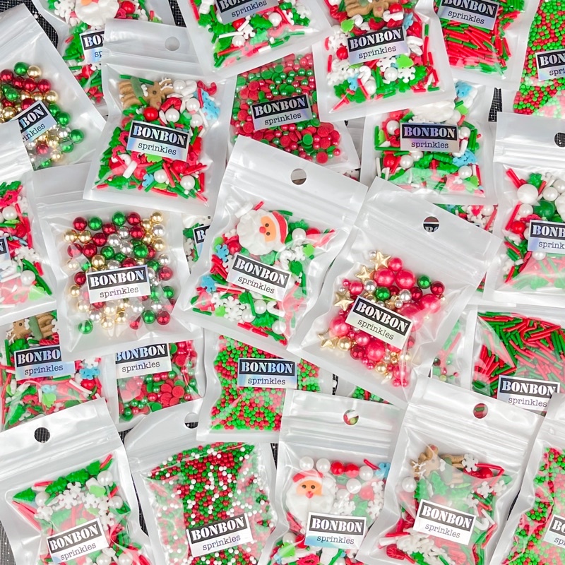 

Christmas Sprinkle donat topper hiasan kue natal 20gr