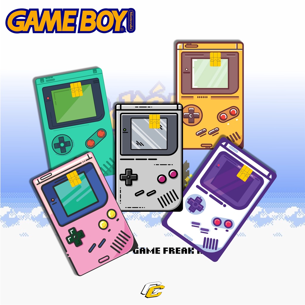 

GAMEBOY SKINCARD STICKER | SKIN CARD KARTU ATM STIKER PELINDUNG KARTU MOTIF GAMEBOY NINTENDO