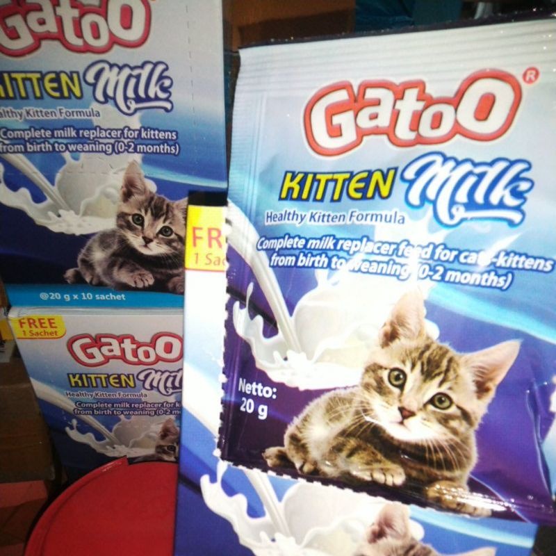 Gatoo Susu Kucing sachet 20gram