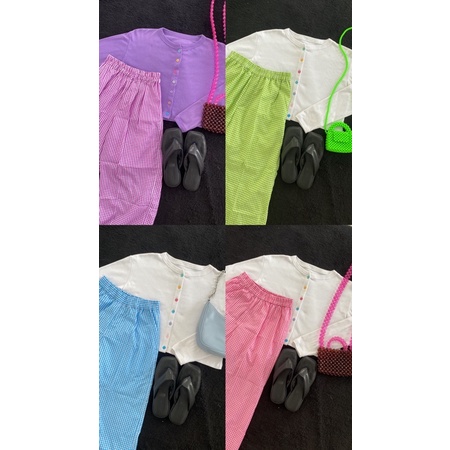 HL ONESET LOLLY TARTAN PANTS (REALPICT)