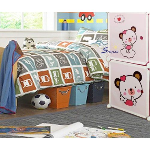 SHENAR LEMARI BAJU PLASTIK 2 SUSUN / LEMARI BEDSIDE TABLE ANTI AIR / RAK 2 SUSUN  / LEMARI MINI 2 PINTU - LISA LP 1X2 SUSUN, SHENARCORNER168