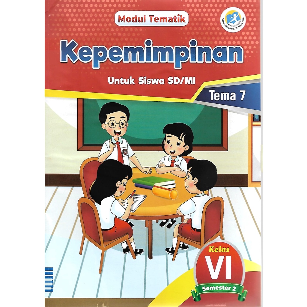 Buku LKS Tematik Tema 1,2,3,4,5,6,7,8,9 Kelas 6 SD/MI Semester 1 &amp; 2 kurikulum 2013