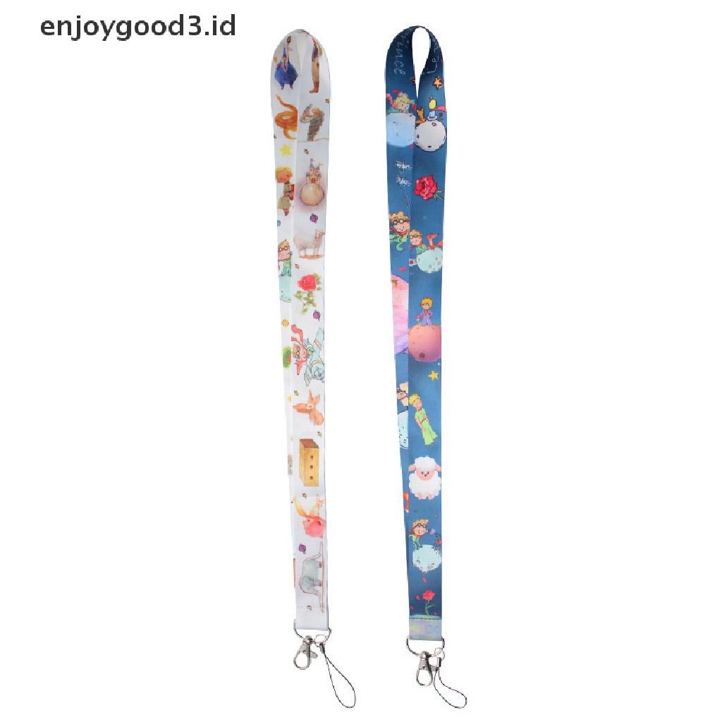 Tali Lanyard Gantung Leher Desain Kartun Pangeran Kecil Untuk Ponsel