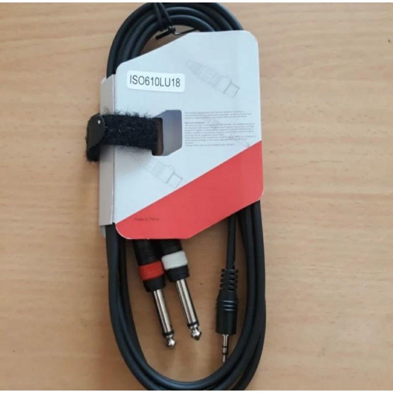 Kabel jack converter penghubung dari hp ke ampli