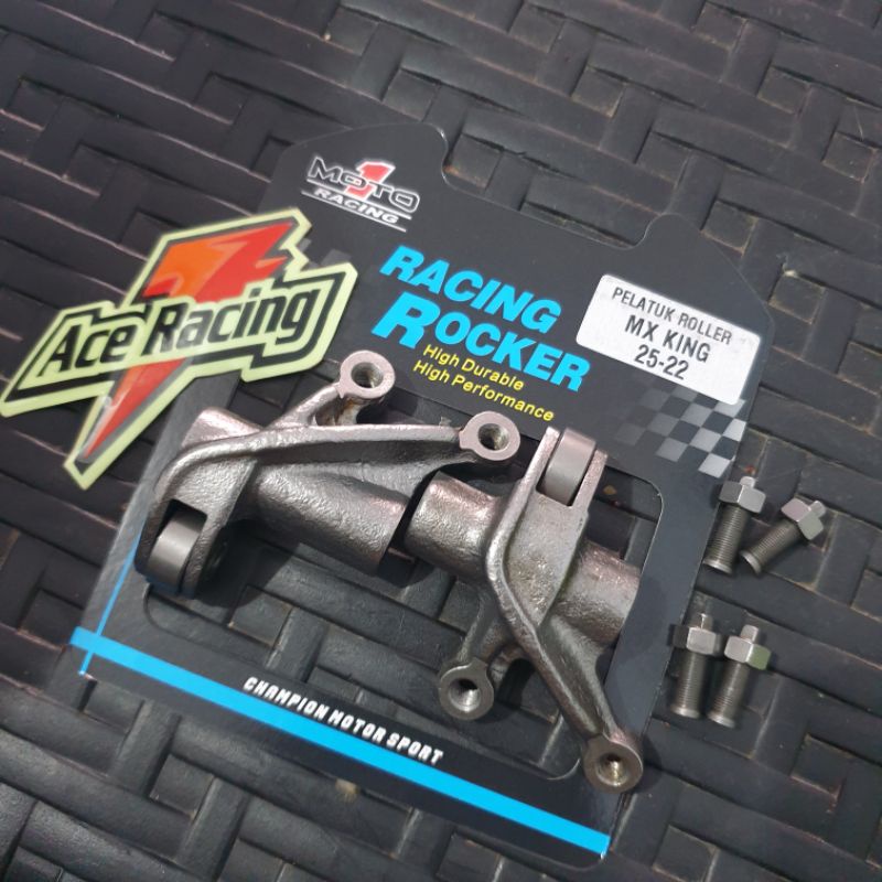 Platuk roller mx king 25 22 moto 1 racing roker arm mx old new 150 cc vixion yamaha xabre
