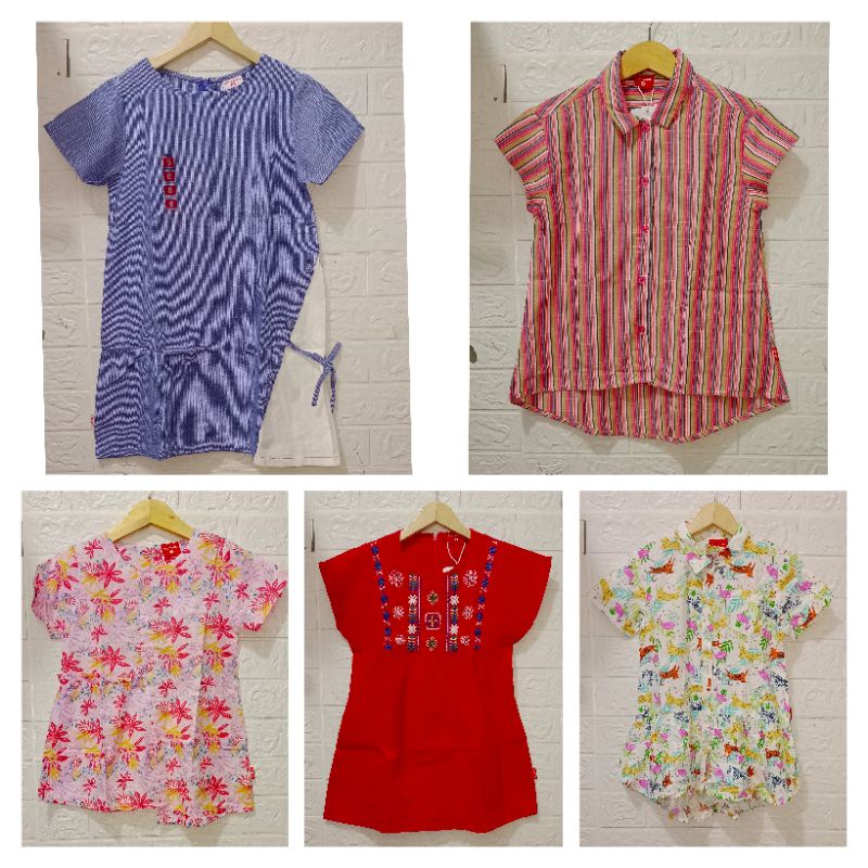 Cool Girl blus anak new Arrival C (usia 4-12 Tahun )