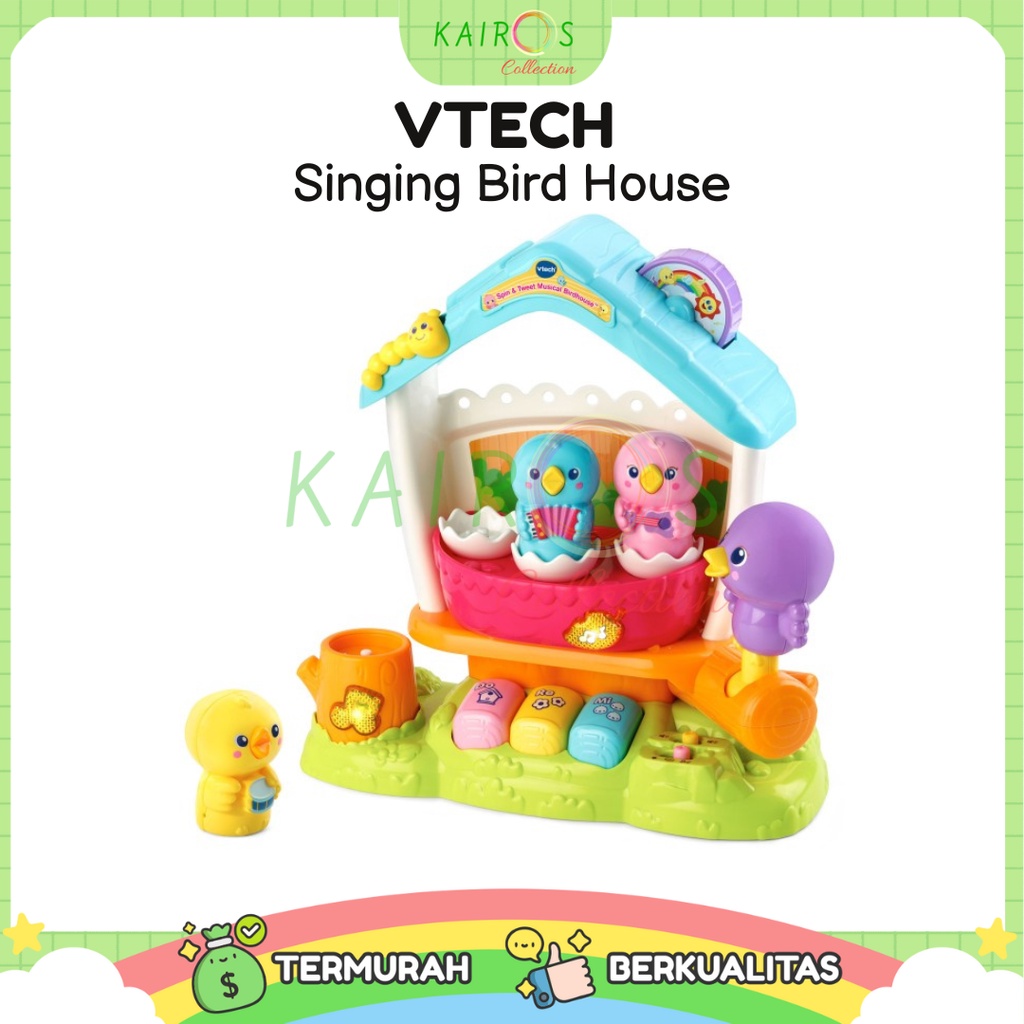 Vtech Singing Bird House Mainan Bayi