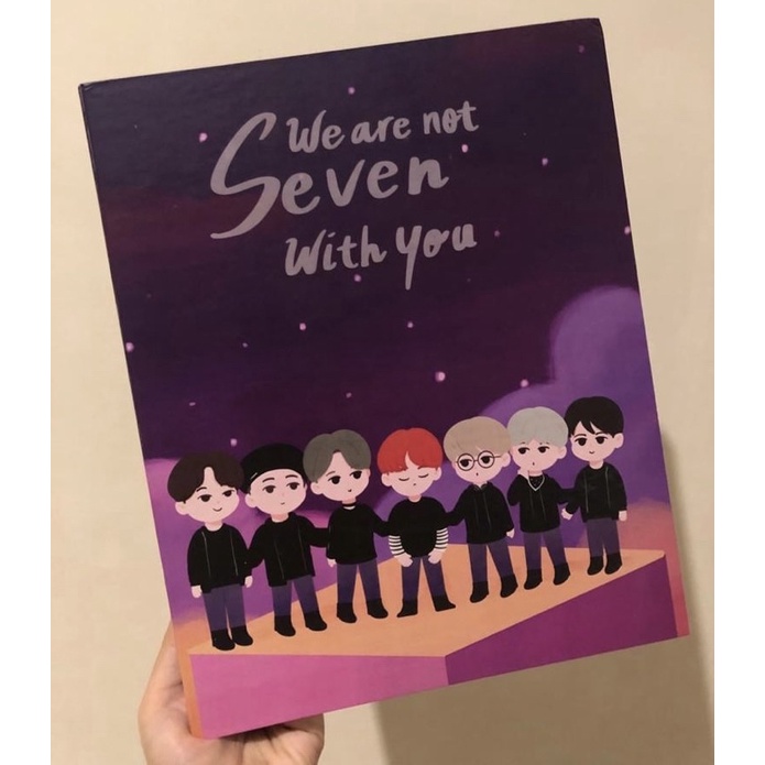 Binder Photocard A4 3 Ring BTS