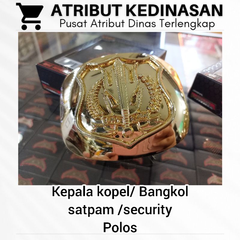 Kepala Kopel Satpam Security Bangkol Bac ATRIBUT