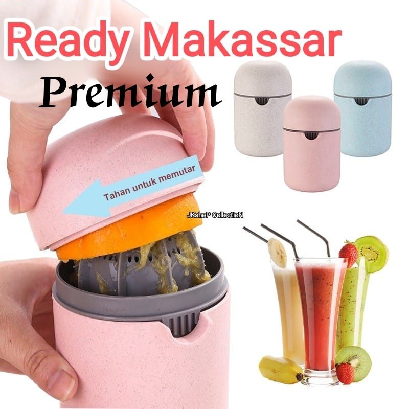 Alat Perasan Jeruk Manual / Cangkir Perasan Jeruk Juicer Portable