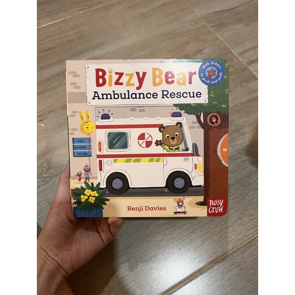 Bizzy bear book /buku anak /buku english/buku sensori /buku lucu /pop up book