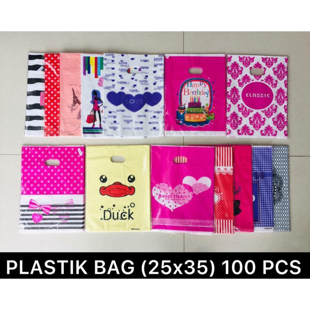 

PLASTIK BAG / TAS PLASTIK UKURAN 25 x 35 CM ISI 100 LEMBAR