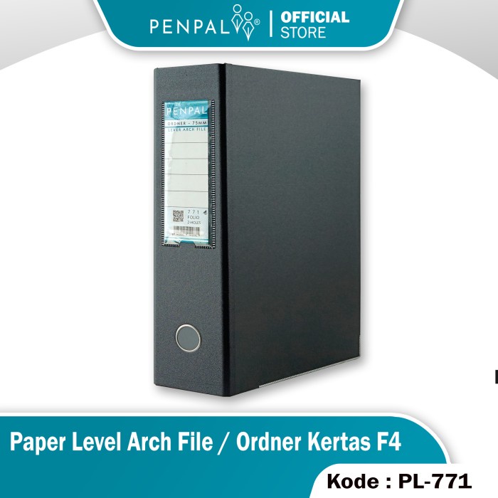 

Penpal Paper Lever Arch File / Ordner Kertas F4 Pl-771