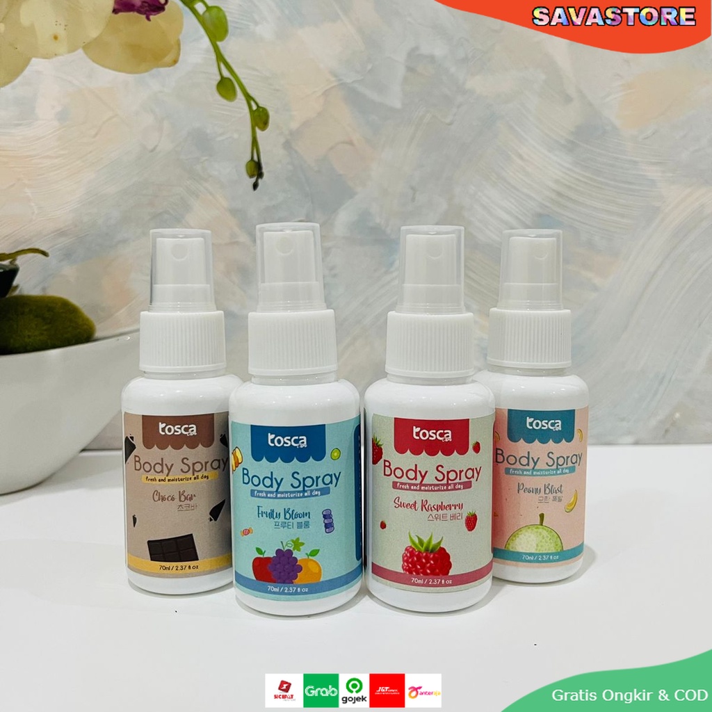 Body Spray Fresh And Moisturize untuk semua usia - Hilangkan Bau Badan - Harumkan Tubuh - Non Alkohol