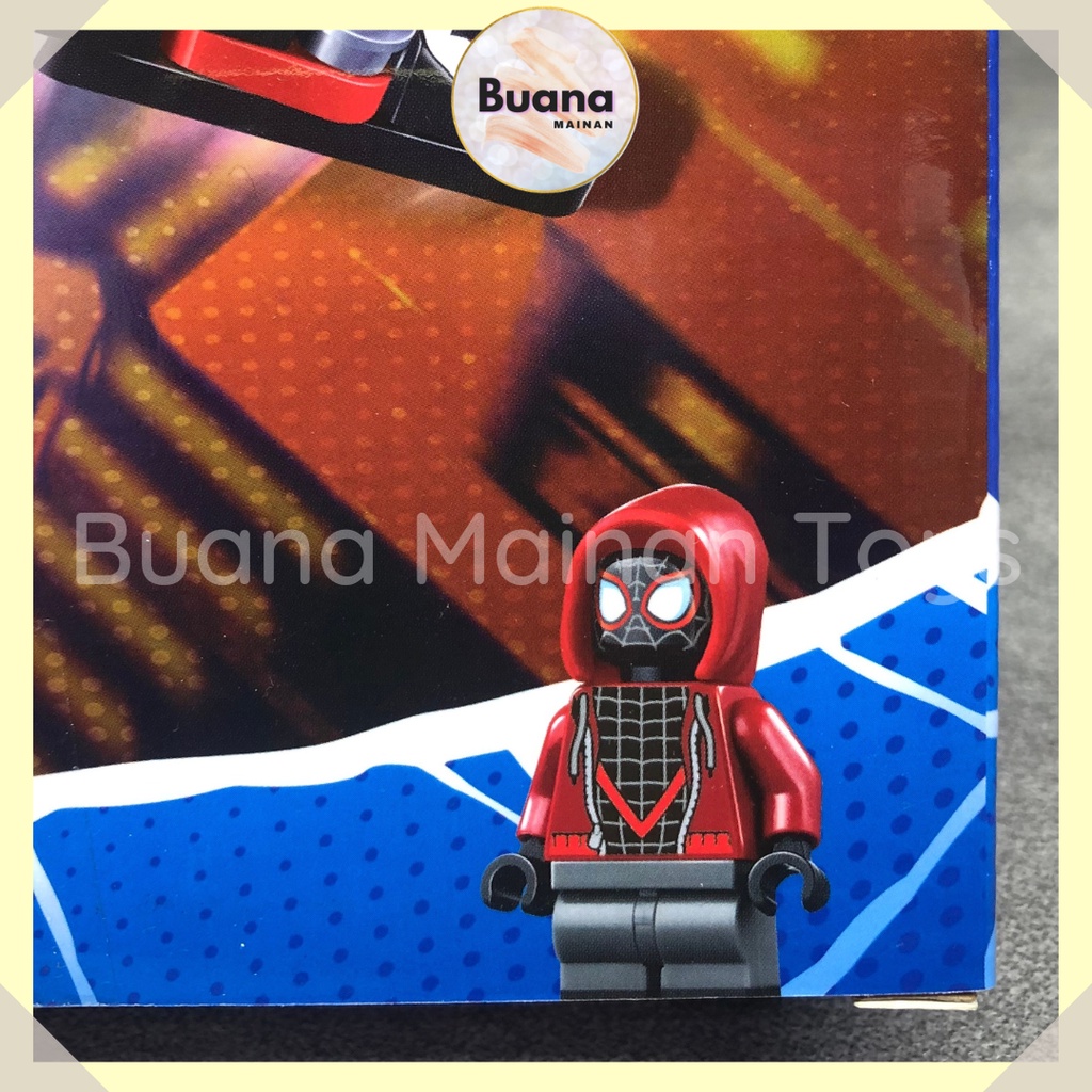 BRICK SPIDERMAN SPIDER HERO MAINAN EDUKASI ANAK COWO CEWE BRICKS BLOCK PAHLAWAN 11635