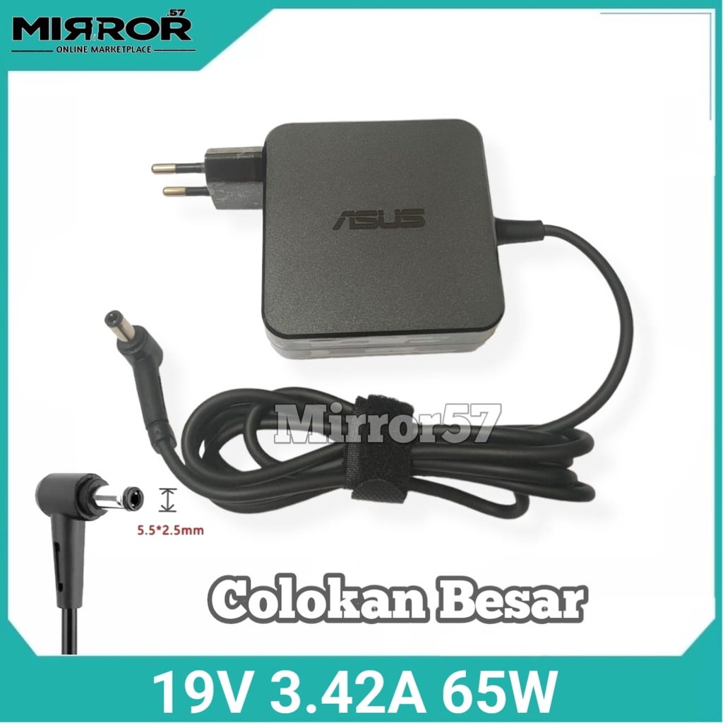 Adaptor Laptop Asus VivoBook S550 S550CA S505CB S505CM S551 Charger Asus 19V 3.42A 65W