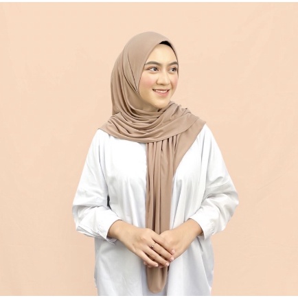 Jilbab / Hijab Segitiga Instan Jersey / Hijab Jersey premium / kerudung Segi tiga segi3 3