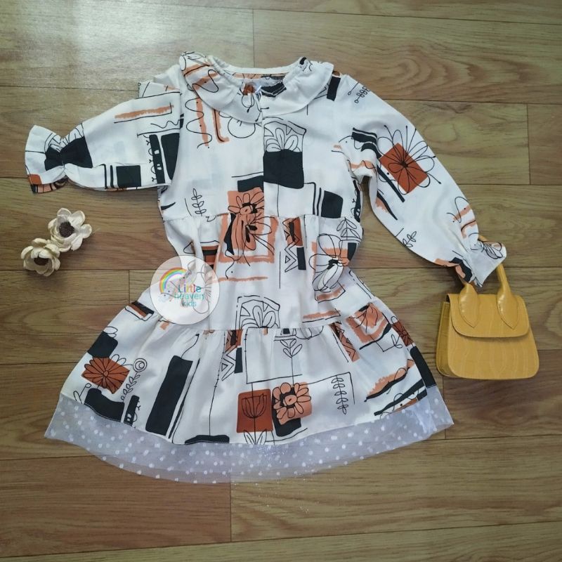 Tunik Dalmi Anak Perempuan Rayon Lucu