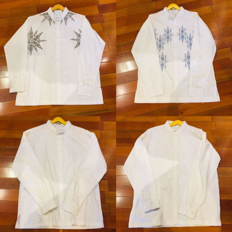 Hem Koko Katun Bordir by Dian Pelangi ORIGINAL Baju Kemeja Atasan Gamis Casual Formal Ibadah Sholat 