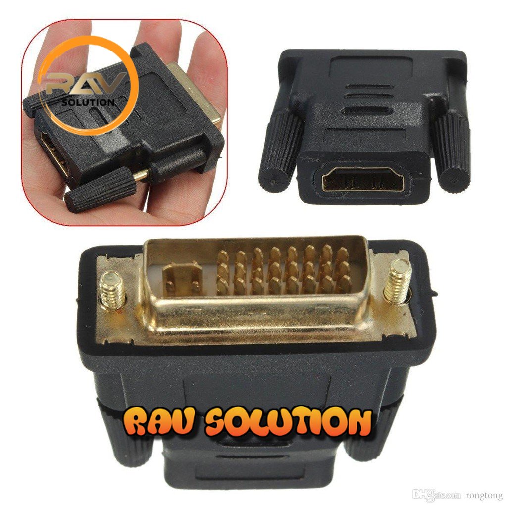 KONEKTOR / CONNECTOR / CONVERTER / HDMI TO DVI 24+5 / DVI 24 + 5