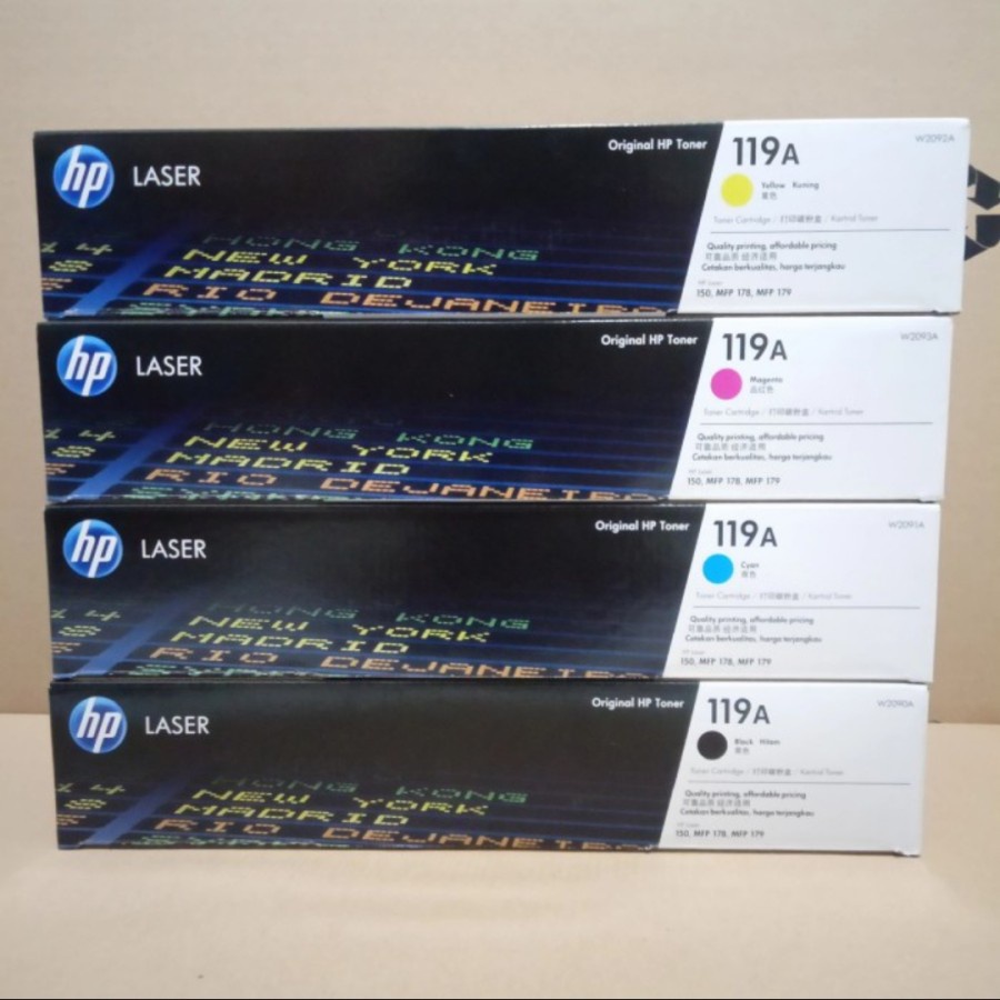 Toner cartridge hp laserjet 119a original