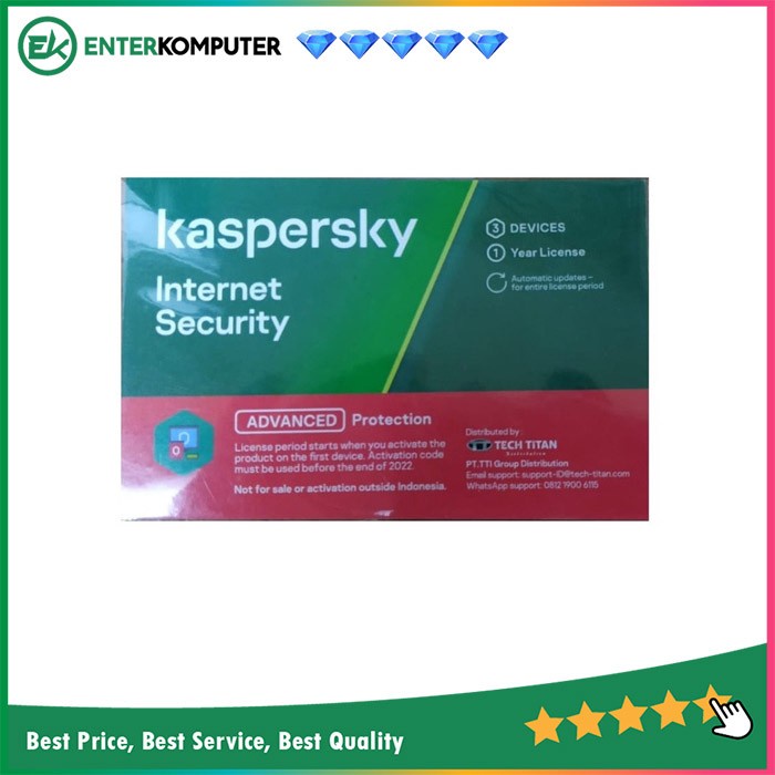 Kaspersky Internet Security 2022 - 5 Devices