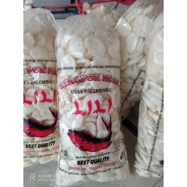 

RK Kerupuk Ikan Lili Khas Palembang