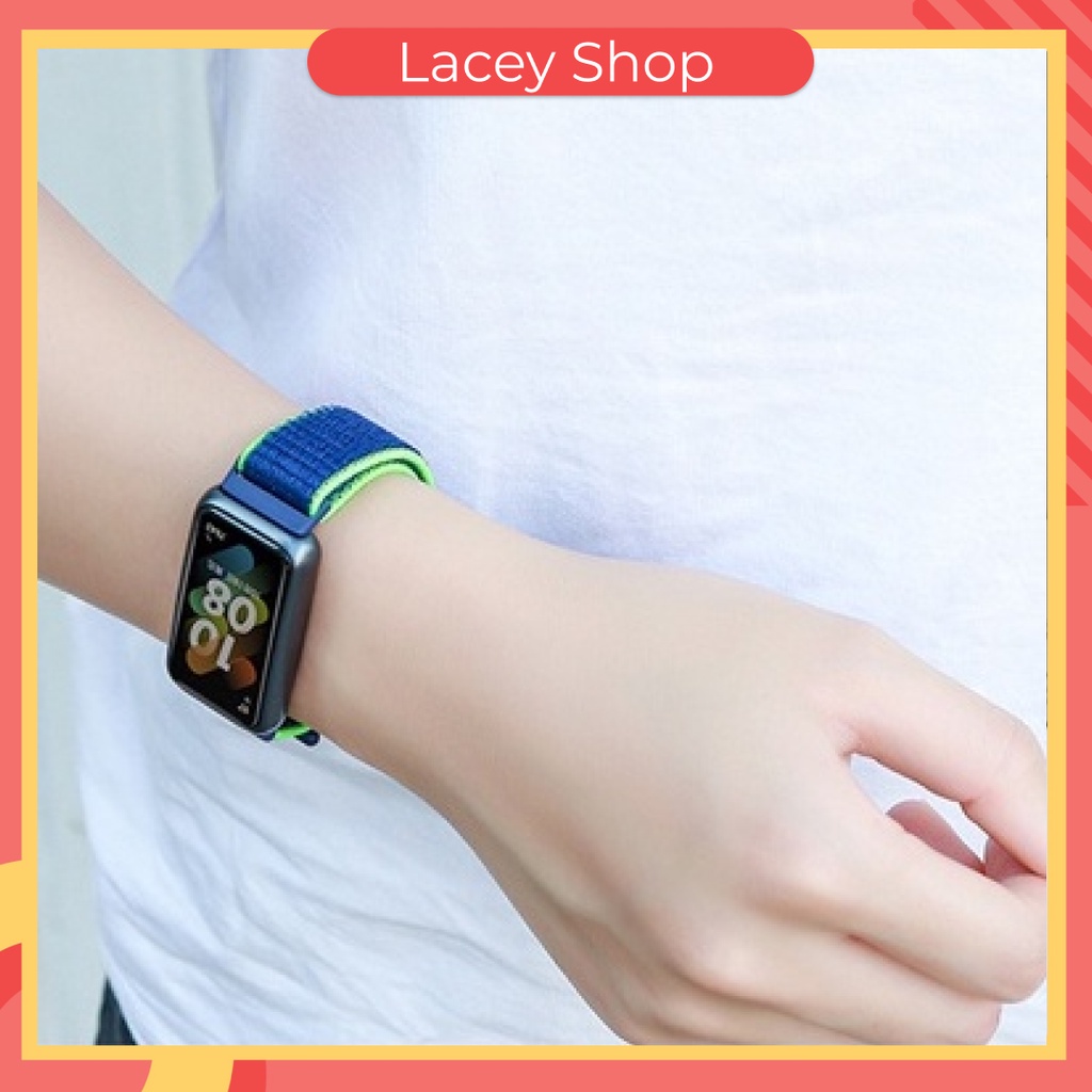 Strap Huawei Band 7 Nylon Loop Sports Adjustable Replacement Bracelet
