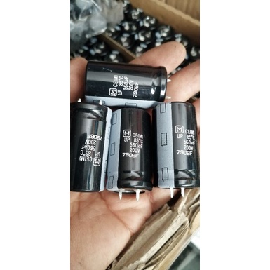 Elco 560uf 200v original panasonic