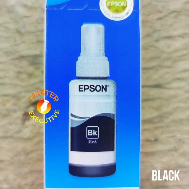 Epson Genuine / Tinta Asli L100 L110 L120 L200 L210 L220 - Hitam