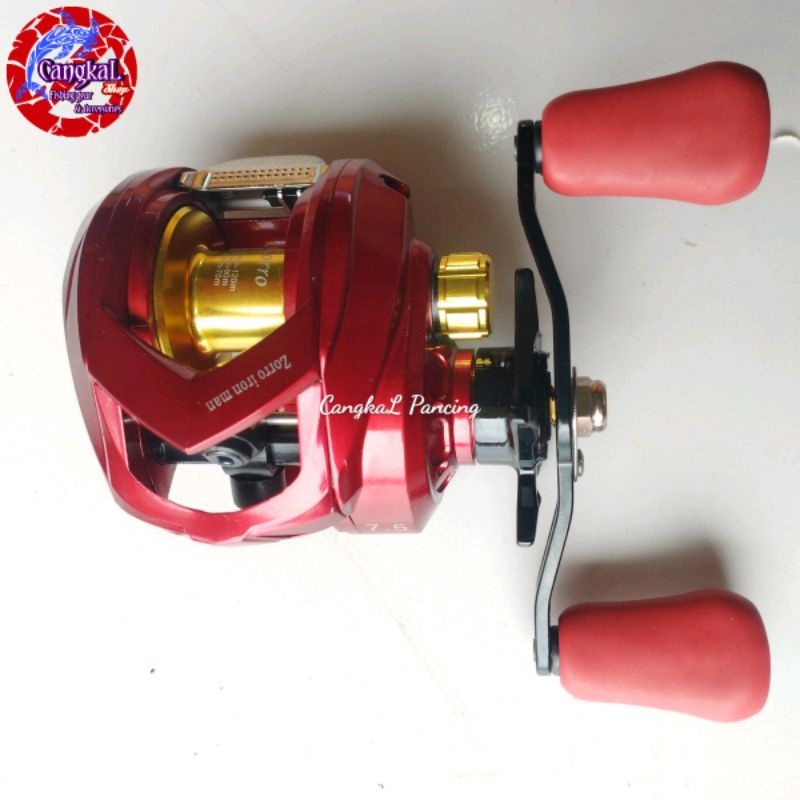 Reel BC ZORRO IRON MAN drag clicker