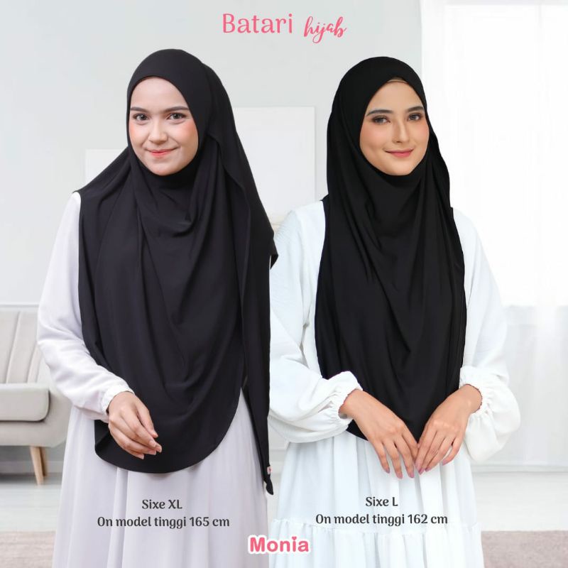 Batari Hijab by Monia Hijab Kids size L XL | Hijab Instant Remaja Dewasa Terbaru