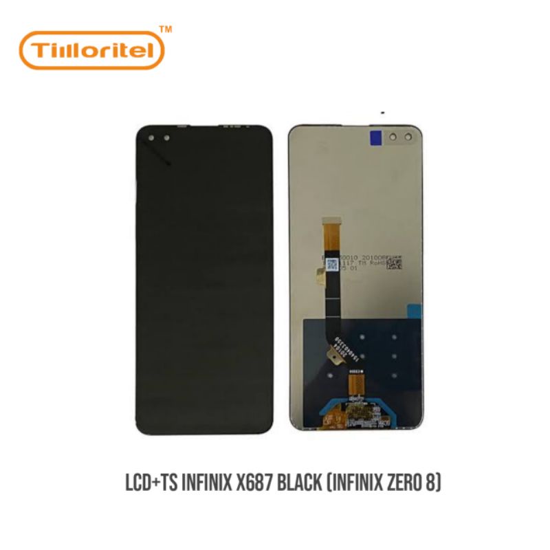 LCD+TS INFINIX X687 BLACK (INFINIX ZERO 8)