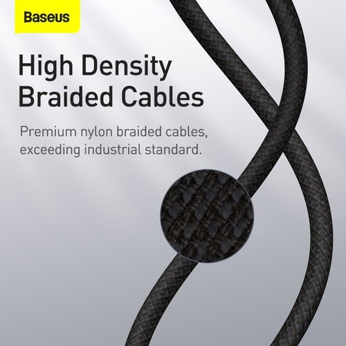 Baseus Kabel PD Type C To Iphone 20W High Density Braided Fast Charger