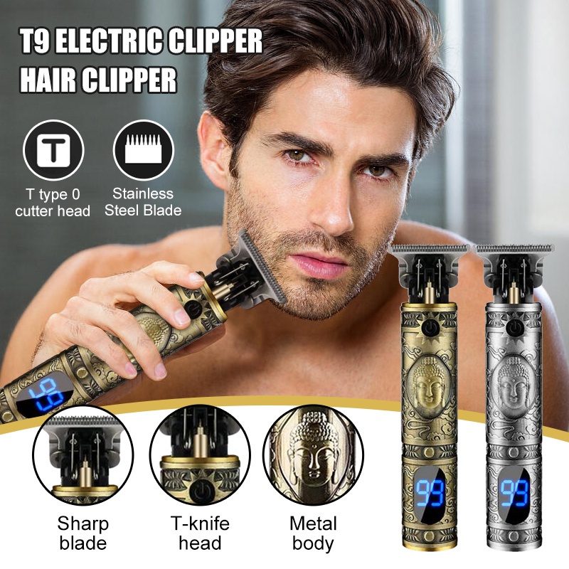 LCD Hair Clipper Rambut Hair Trimmer/professional hair clipper for men/mesin cukur rambut