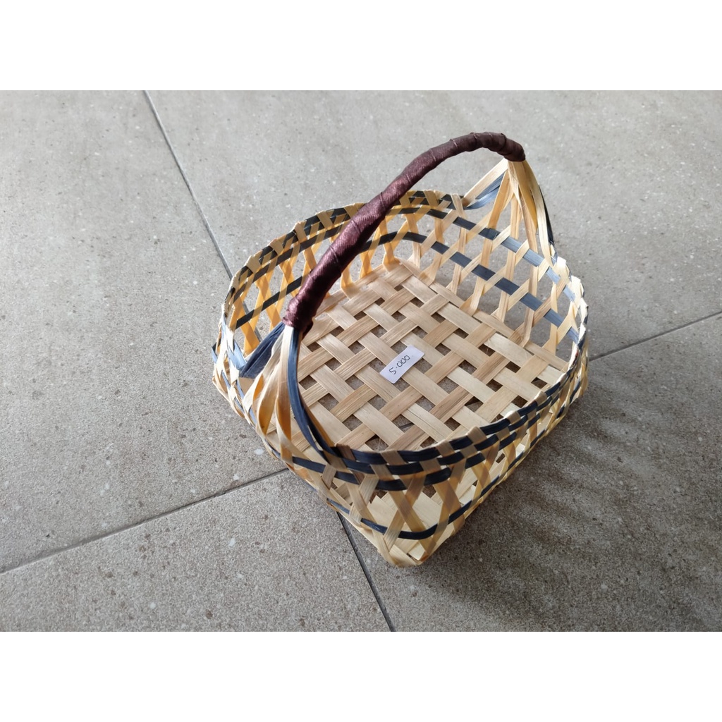 [GROSIR] TAS KERANJANG KECIL/TAS ANYAMAN BAMBU/BISA UNTUK SOUVENIR