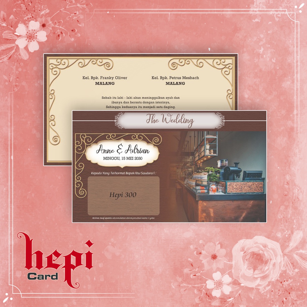 Blangko Undangan Hepi 300