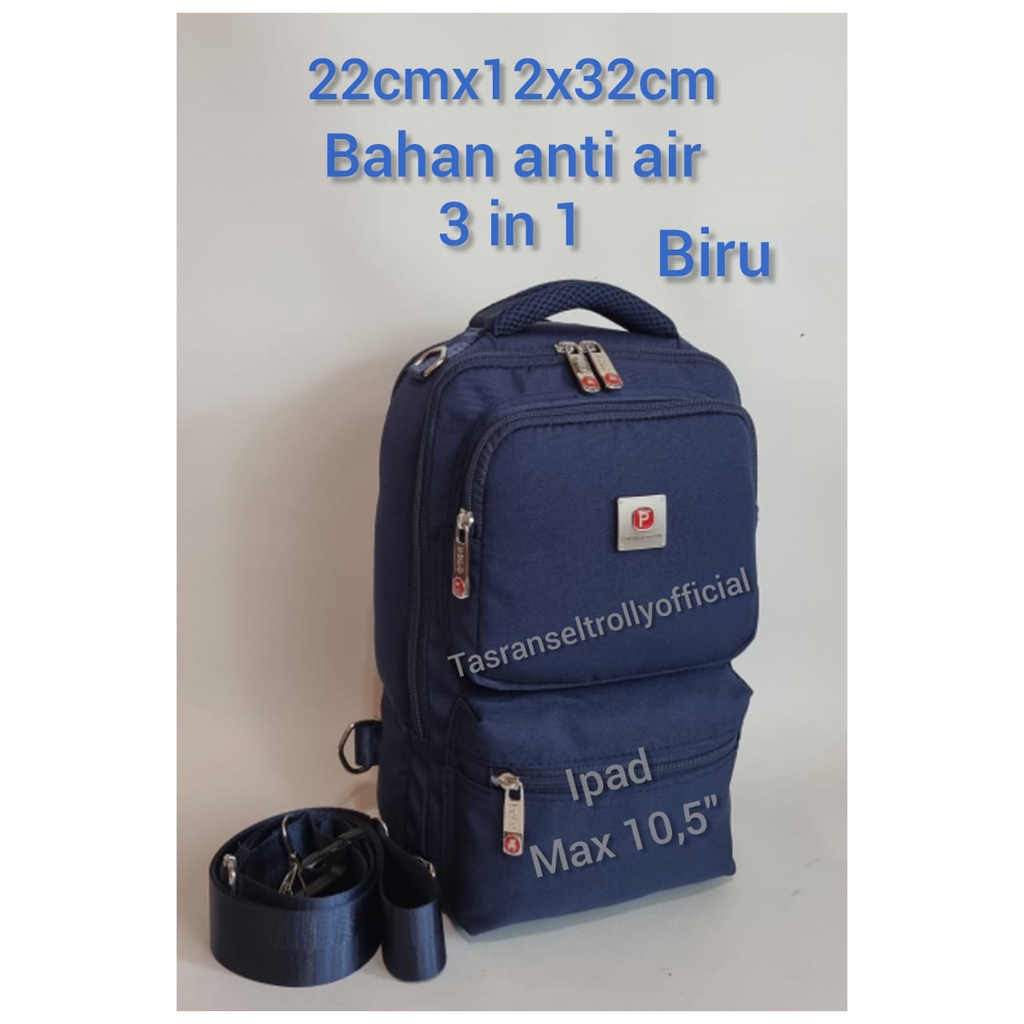 Tas Selempang Travel Polo Interclub Tablet-Ipad max 10,5 inch 100% original