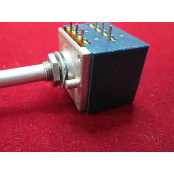 ALPS RK27 100KAx2 100K 100KA Potensiometer Blue Velvet stereo Japan