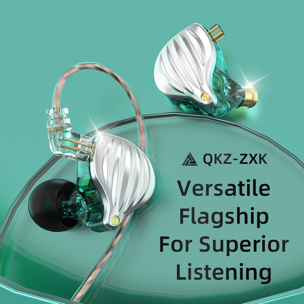 QKZ ZXK In Ear Metal BassHead Earphone with MIC