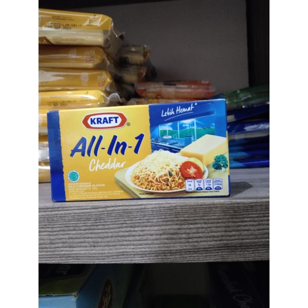 

keju kraft all-in-1 Cheddar 160gr