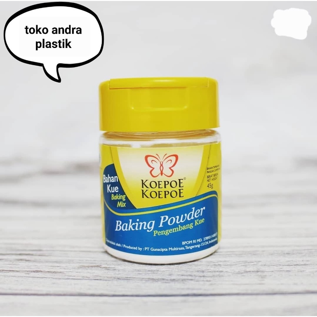 BAKING POWDER (45gr) KOEPOE KOEPOE