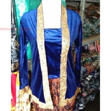 Kebaya Bludru Payet Cantik Kutubaru Kebaya Bludru