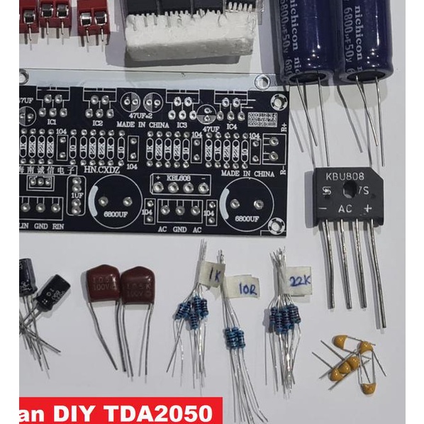 Stereo Gainclone LM1875 HIFI Power Amplifier Low Noise Clean SQ Grade - DIY TDA2050