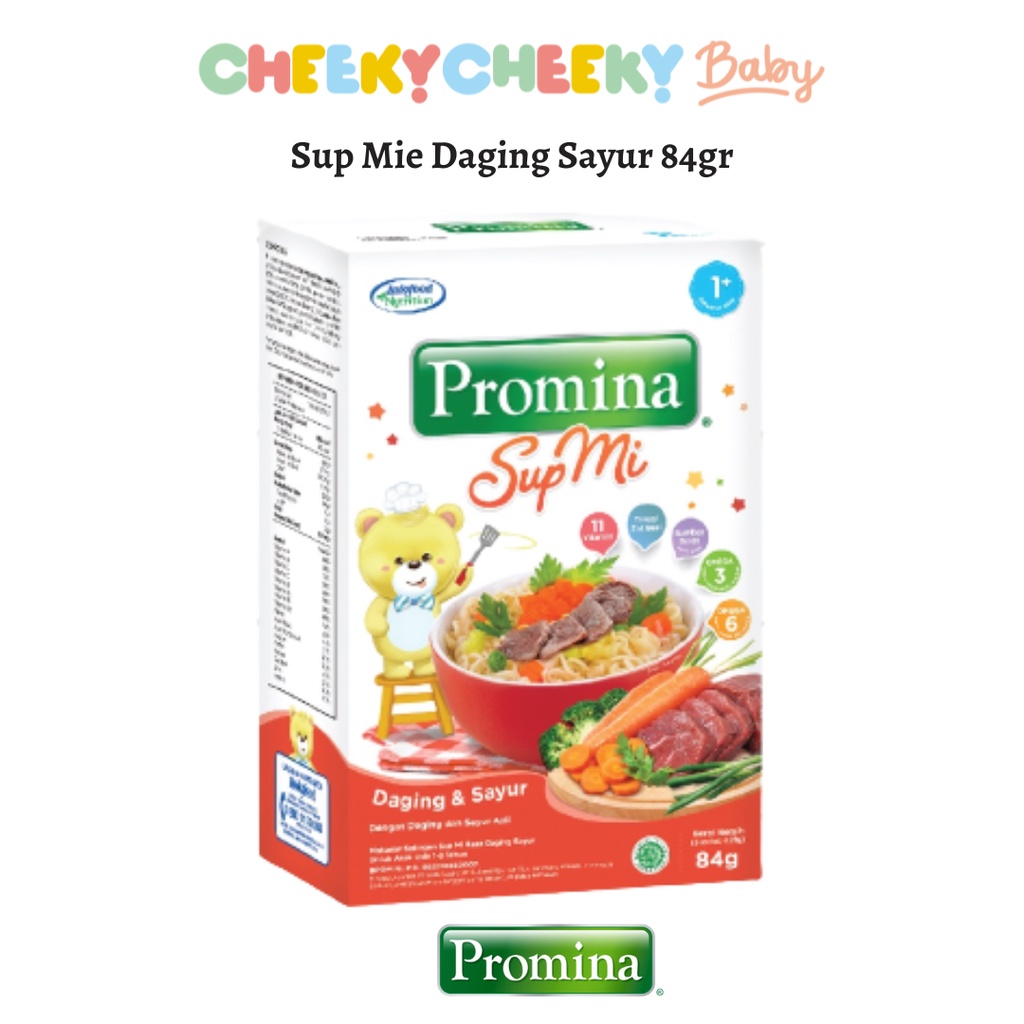 Promina Sup Mie Daging Sayur 1tahun+ / Makanan Bayi